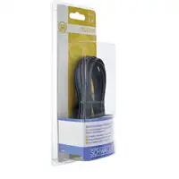 Schwaiger 6.0m RJ-11 - RJ-11 6 m Negro