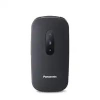 Panasonic KX-TU446 6,1 cm (2.4") 110 g Gris Teléfono para personas mayores
