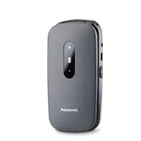 Panasonic KX-TU446 6,1 cm (2.4") 110 g Gris Teléfono para personas mayores