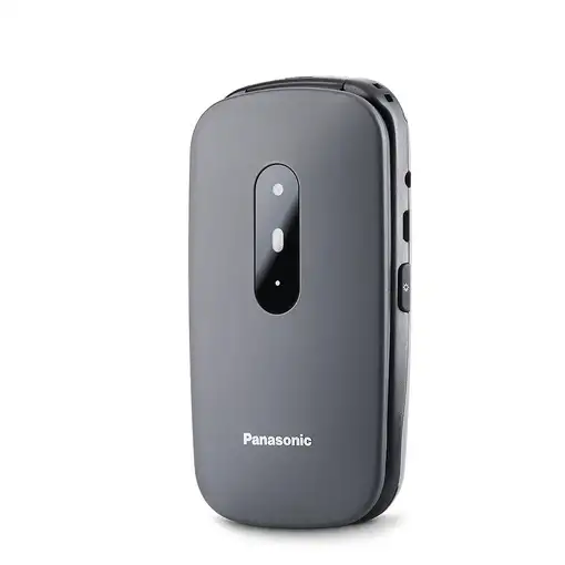 Panasonic KX-TU446 6,1 cm (2.4") 110 g Gris Teléfono para personas mayores
