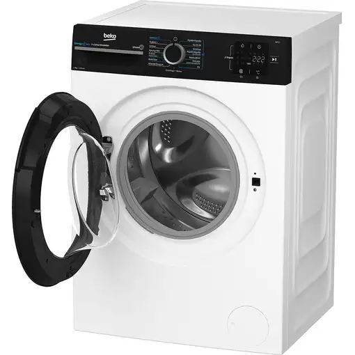 Beko b300 BM3WFSU38213 lavadora Carga frontal 8 kg 1200 RPM Negro, Blanco