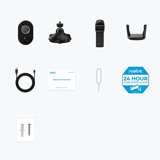 Reolink Argus Series B330-B Bala (forma) Cámara de seguridad IP Interior y exterio