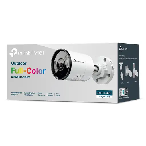 TP-Link INSIGHT S345 Bala (forma) Cámara de seguridad IP Exterior 2688 x 1520 Pixe