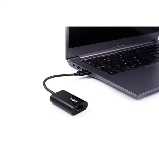 Nilox Adaptador de red USB-C/RJ45 GIGABIT