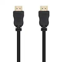 AISENS Cable HDMI V1.4 Alta Velocidad 14+1 CCS, A/M-A/M, Negro, 3.0m