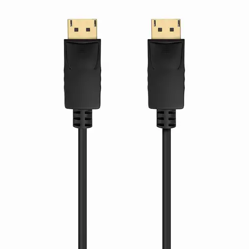 AISENS Cable DISPLAYPORT V1.2 CCS 4K@60Hz, DP/M-DP/M, Negro, 1.0m