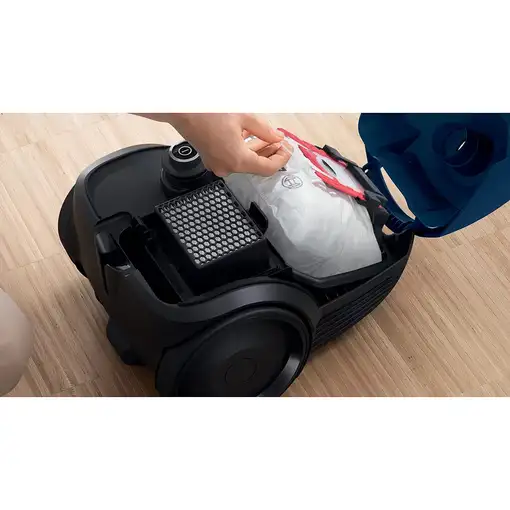 Bosch Serie 2 BGBS2BU1T aspiradora 3,5 L Aspiradora cilíndrica Secar 850 W Bolsa p