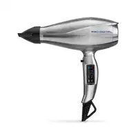 BaByliss Pro Digital secador 2200 W Gris, Plata