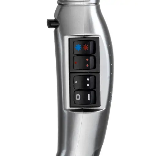 BaByliss Pro Digital secador 2200 W Gris, Plata